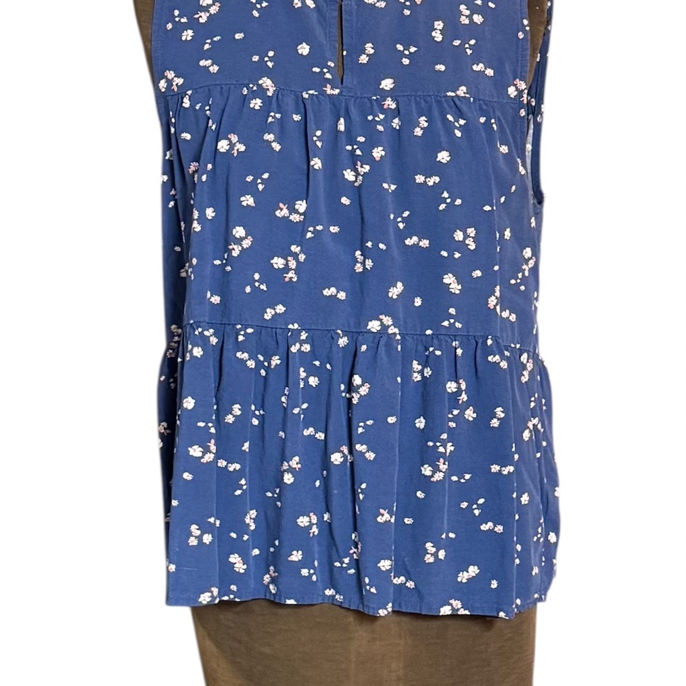GAP Navy Floral Print Shirt